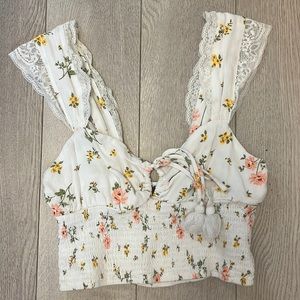 Floral tank top
